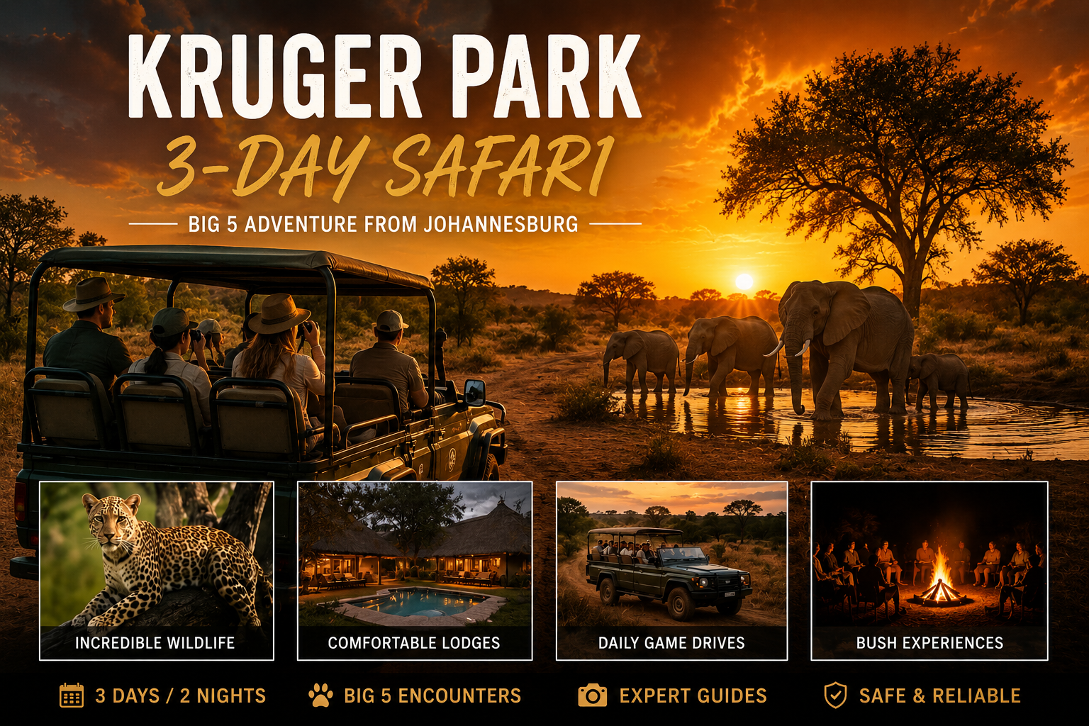 3 Day Kruger Safari