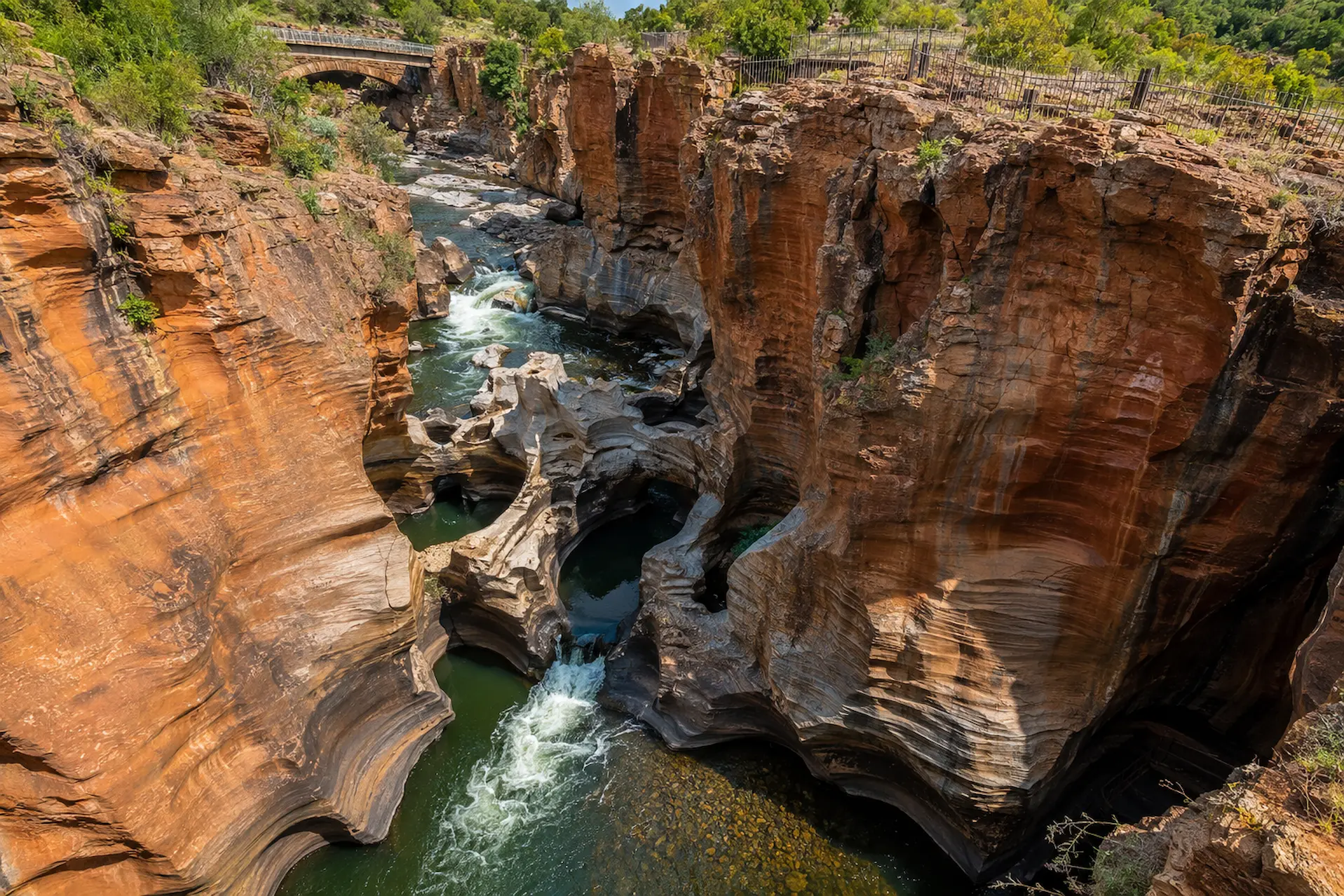 Bourke's Luck Potholes Panorama Route South Africa