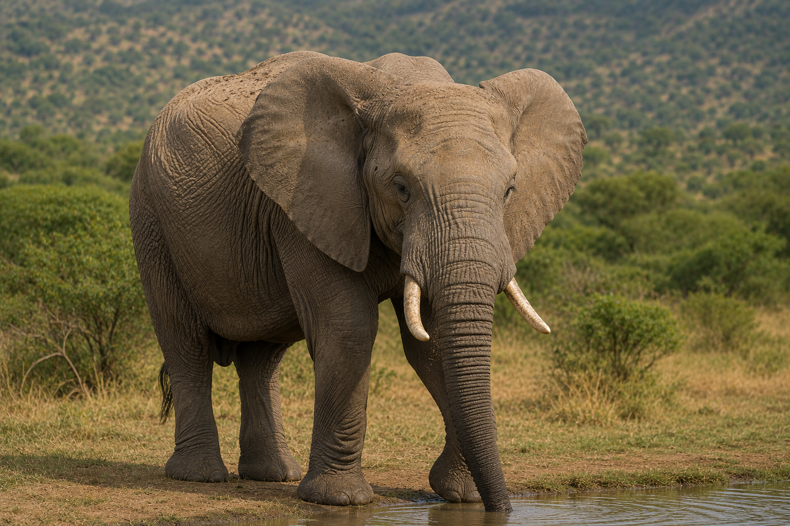 African elephant in Pilanesberg