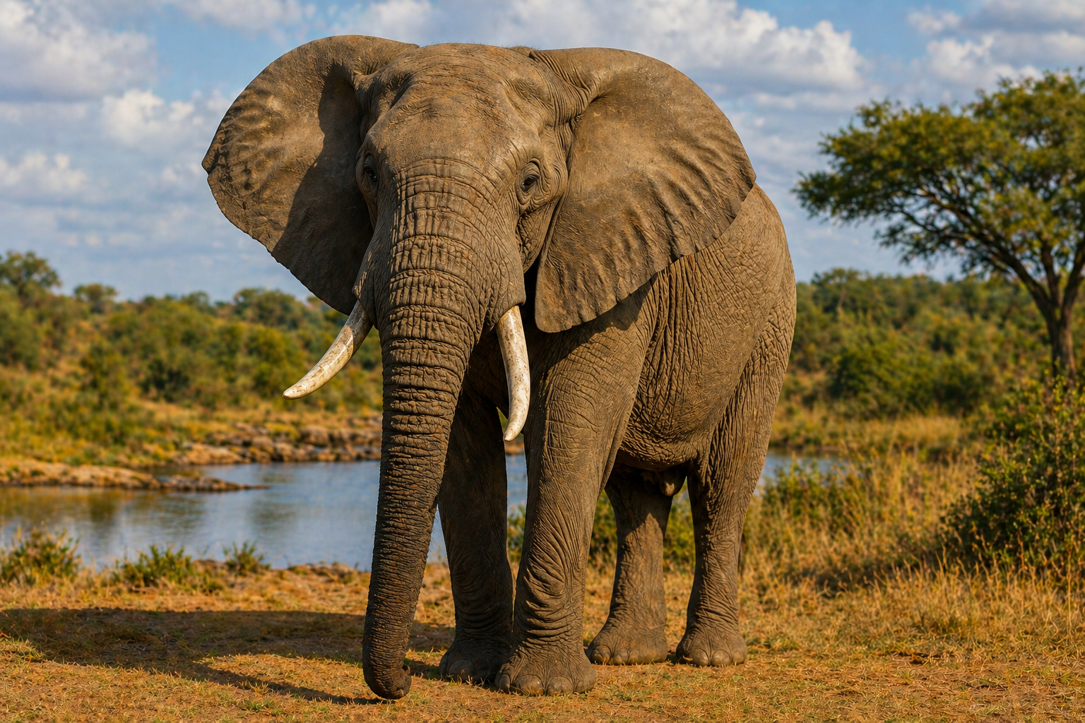 Elephants in Kruger National Park
