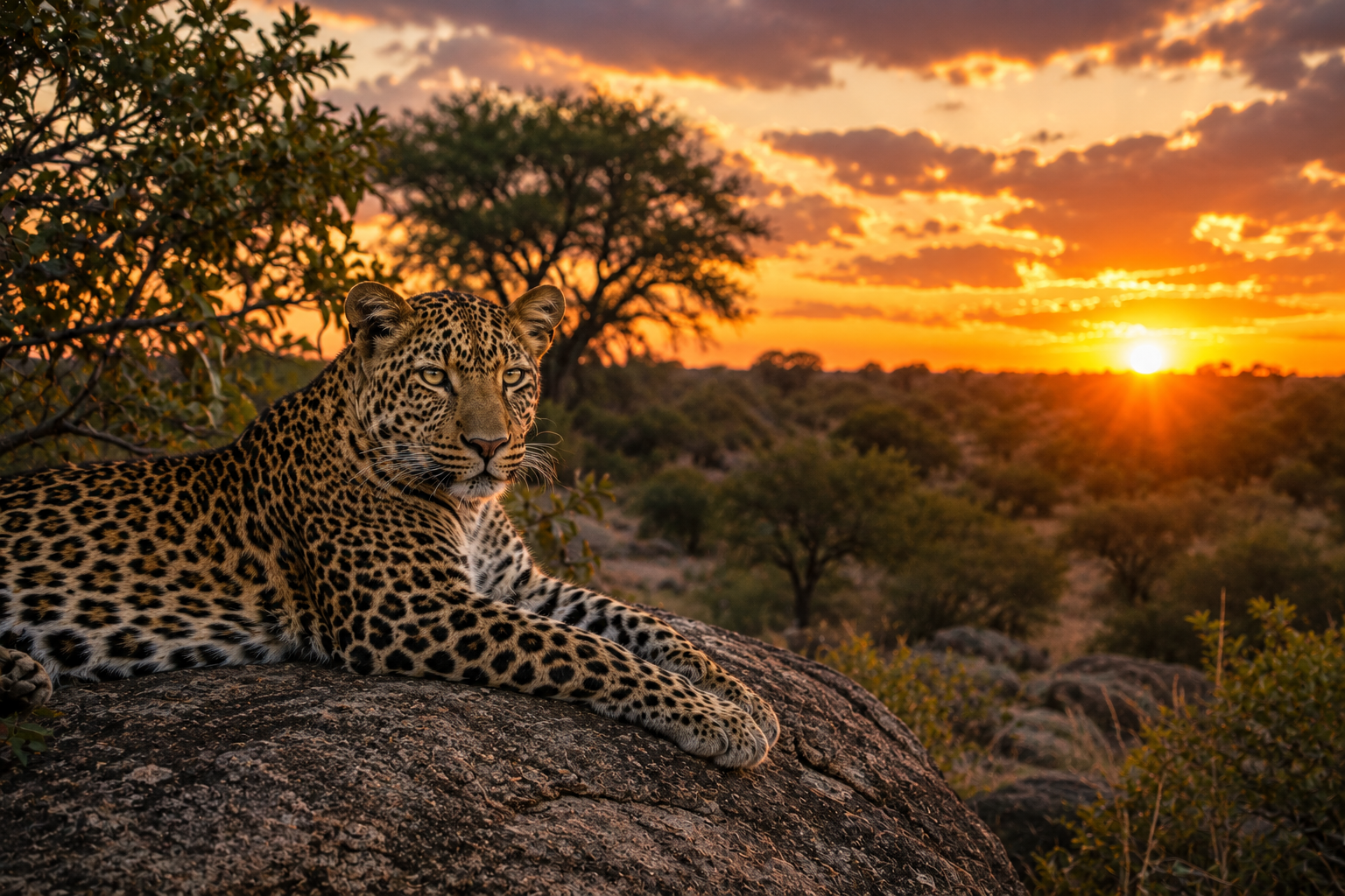 Leopard in Kruger National Park