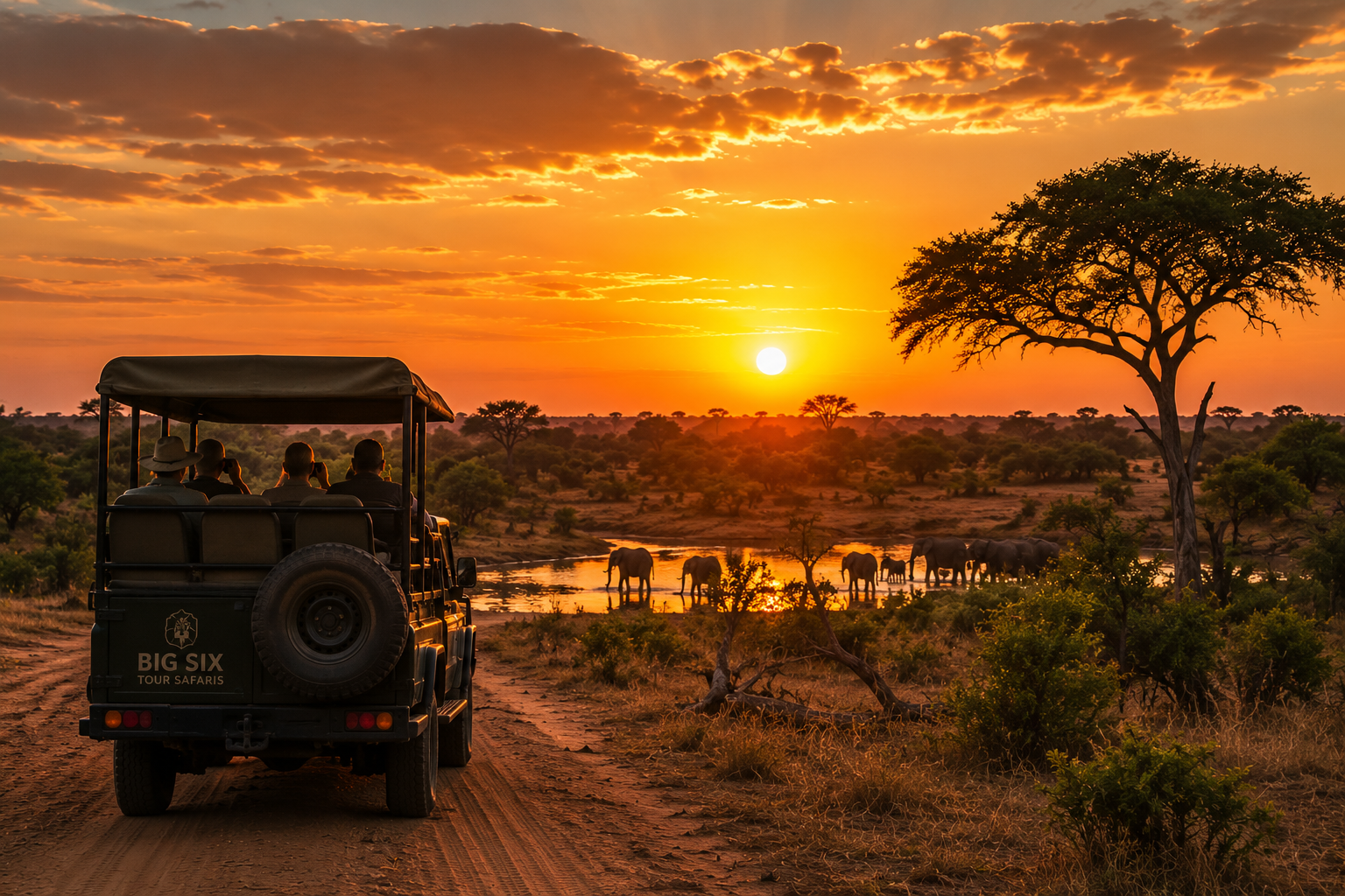Safári de 5 dias no Kruger