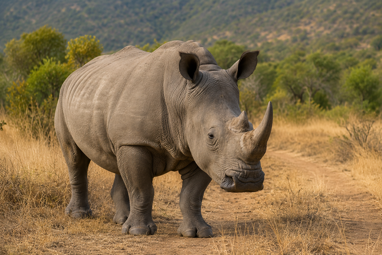 Rhino in Pilanesberg National Park